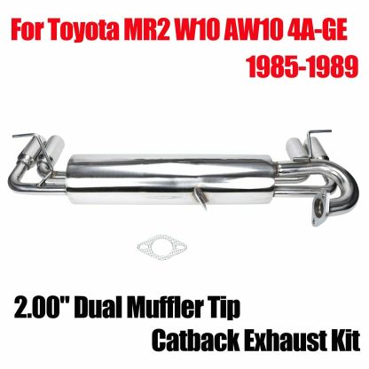 Exhaust Manifold Header for 1985-1989 Toyota MR2 W10 SW 4A-GE 4AGE