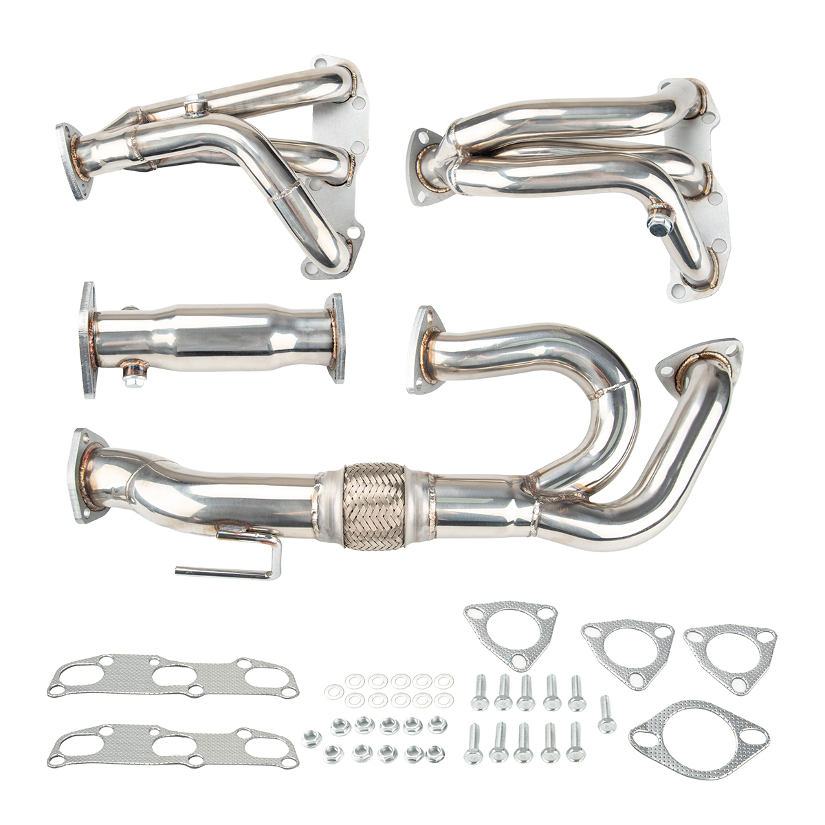 Exhaust Header for Altima VQ35DE V6 3.5L 2002-2006 Manual Models