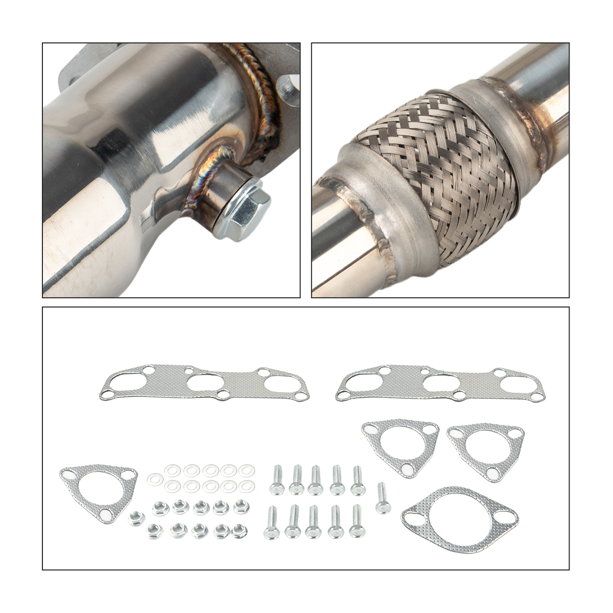 Exhaust Header for Altima VQ35DE V6 3.5L 2002-2006 Manual Models