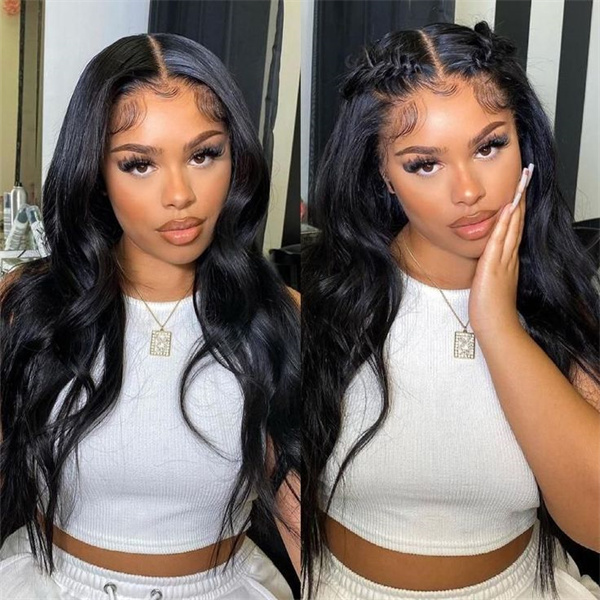 Body Wave Human Hair Full Lace Wig