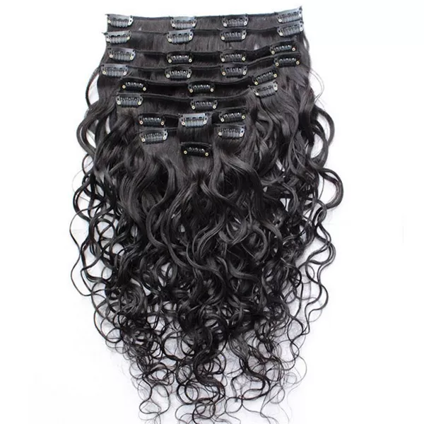 Water Wave Clip In Hair Extension