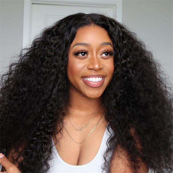Glueless Water Wave HD Lace Closure Wig 