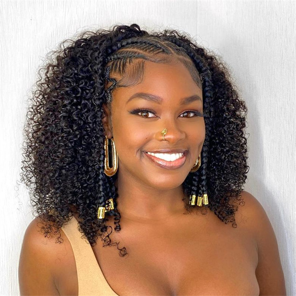 Kinky Curly Clip In Hair Extension