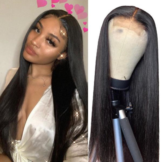 Human Hair Wigs 4x4 Lace Closure Pre-Plucked Hairline near me