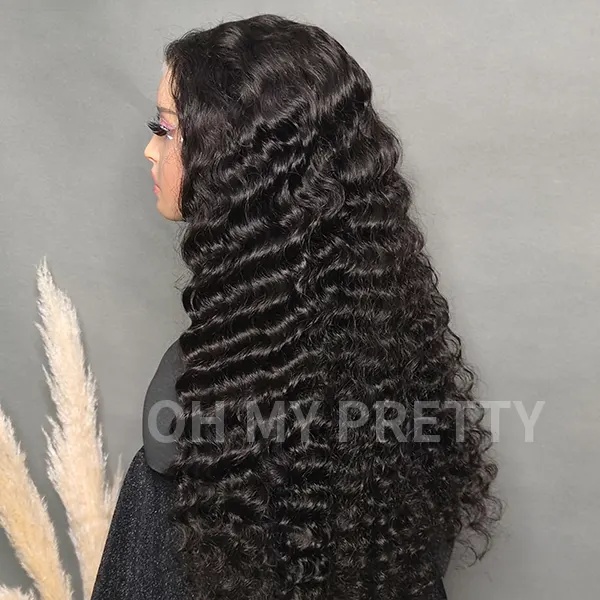 Wear Go Loose Deep Wave Glueless 6x4 HD Lace Wig With Precut Lace And