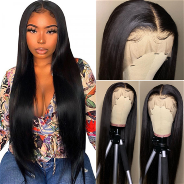 Straight Human Hair Full Lace Wig