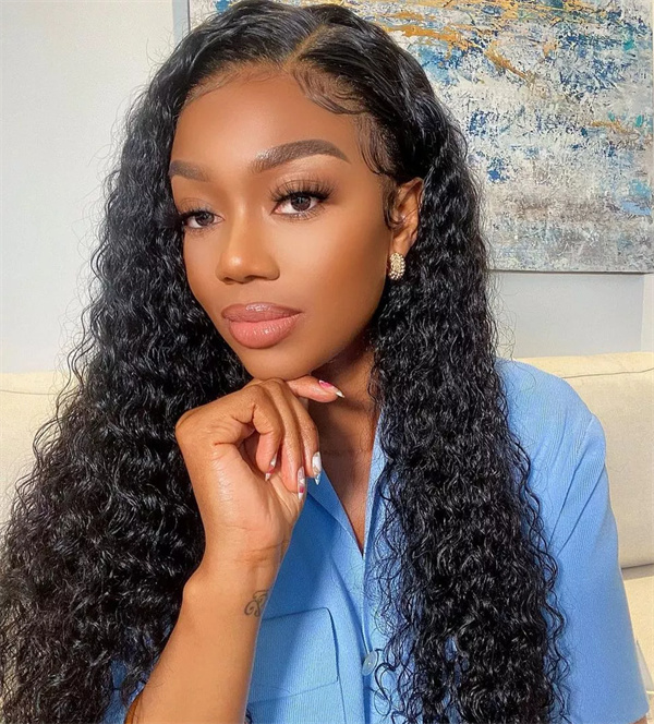 Water Wave Lace Closure Wig