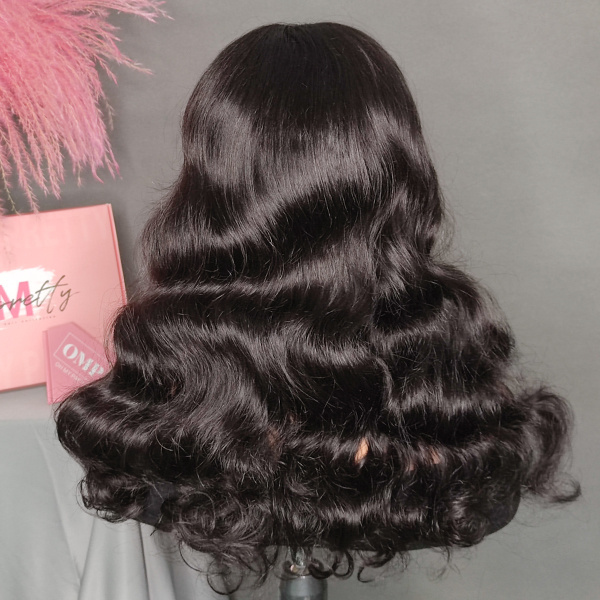 OhMyPretty Wear Go Glueless Ocean Wave 6x4 HD Lace Wig With Pre-plucke