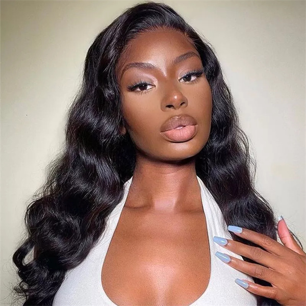 Loose Wave Lace Front Wig with Pre-plucked Edges