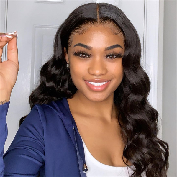 Body Wave Lace Front Wig with Pre-plucked Edges
