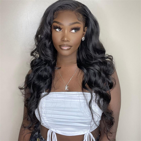 Body Wave Human Hair Wig13*6 Lace Front Wig With Pre Plucked Hairline