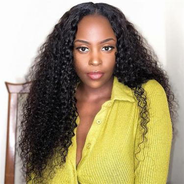 22 Inch Wig V Part Wigs kinky Curly Wig