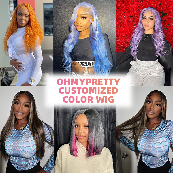 Customized Colored Lace Wig