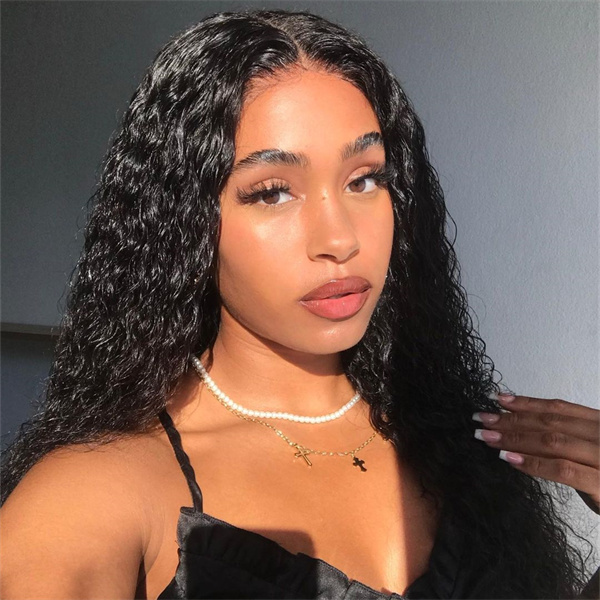 Water Wave HD Lace Front Wig Luxury Double Drawn Wig