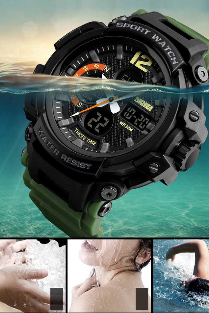 Reloj Impermeable Para Deportes Al Aire Libre Para Hombre