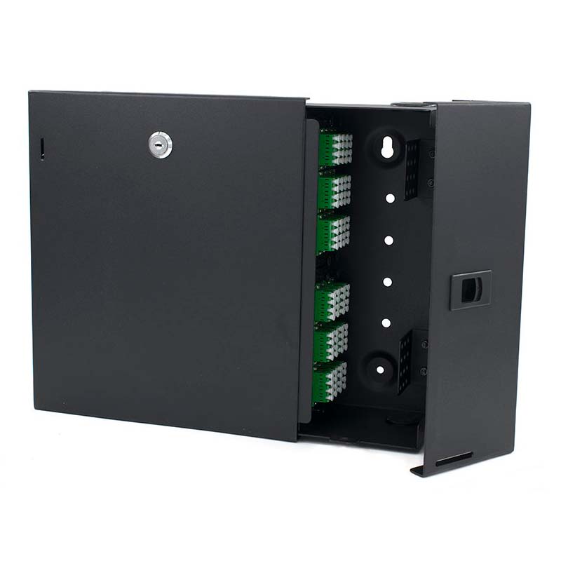 4 Panel Type LGX Wall Mount Fiber Enclosure Empty