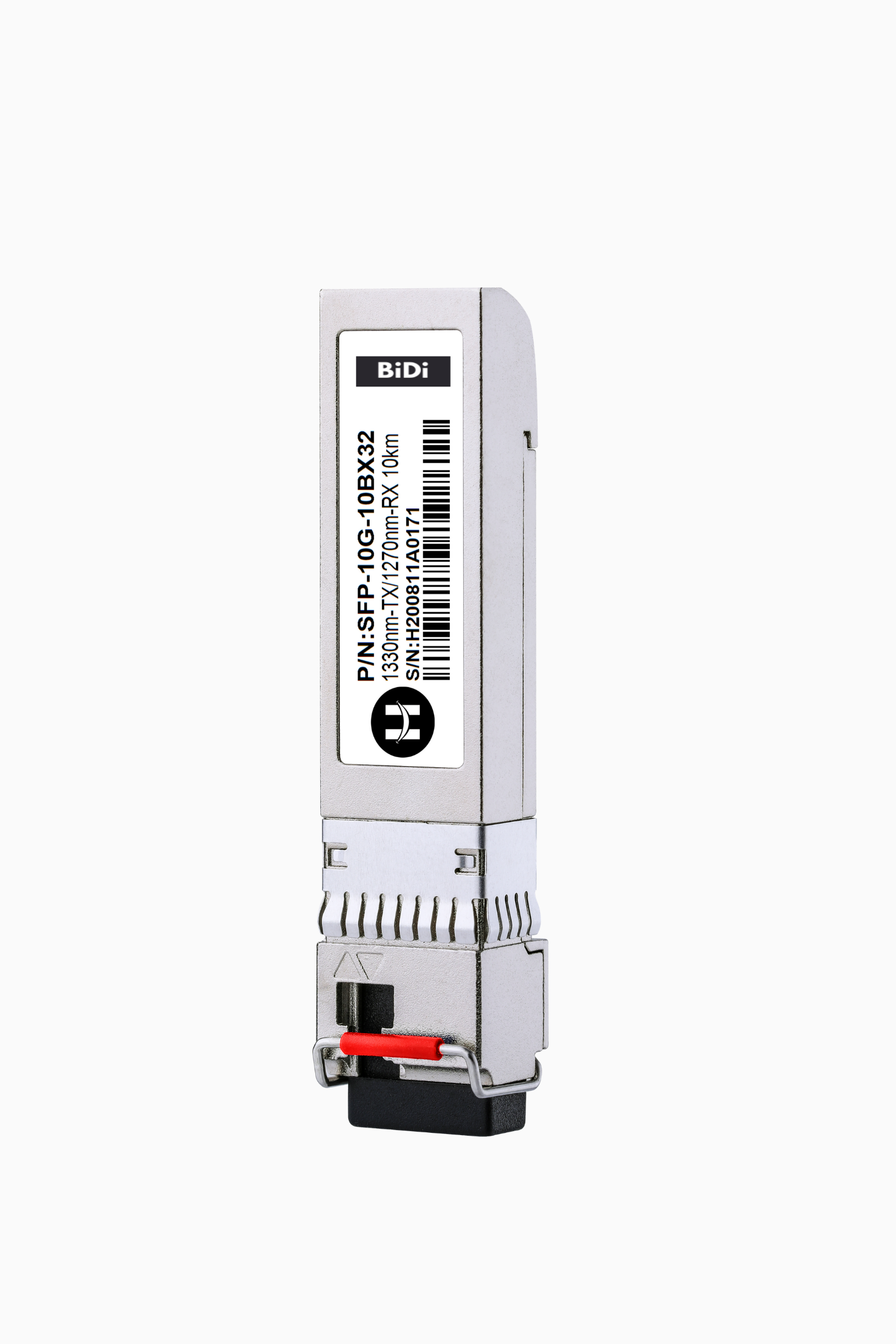 10GBASE-BX SFP+ BIDI 1330nm-TX/1270nm-RX 10km DOM LC-simplex SMF I-temp Transceiver Module