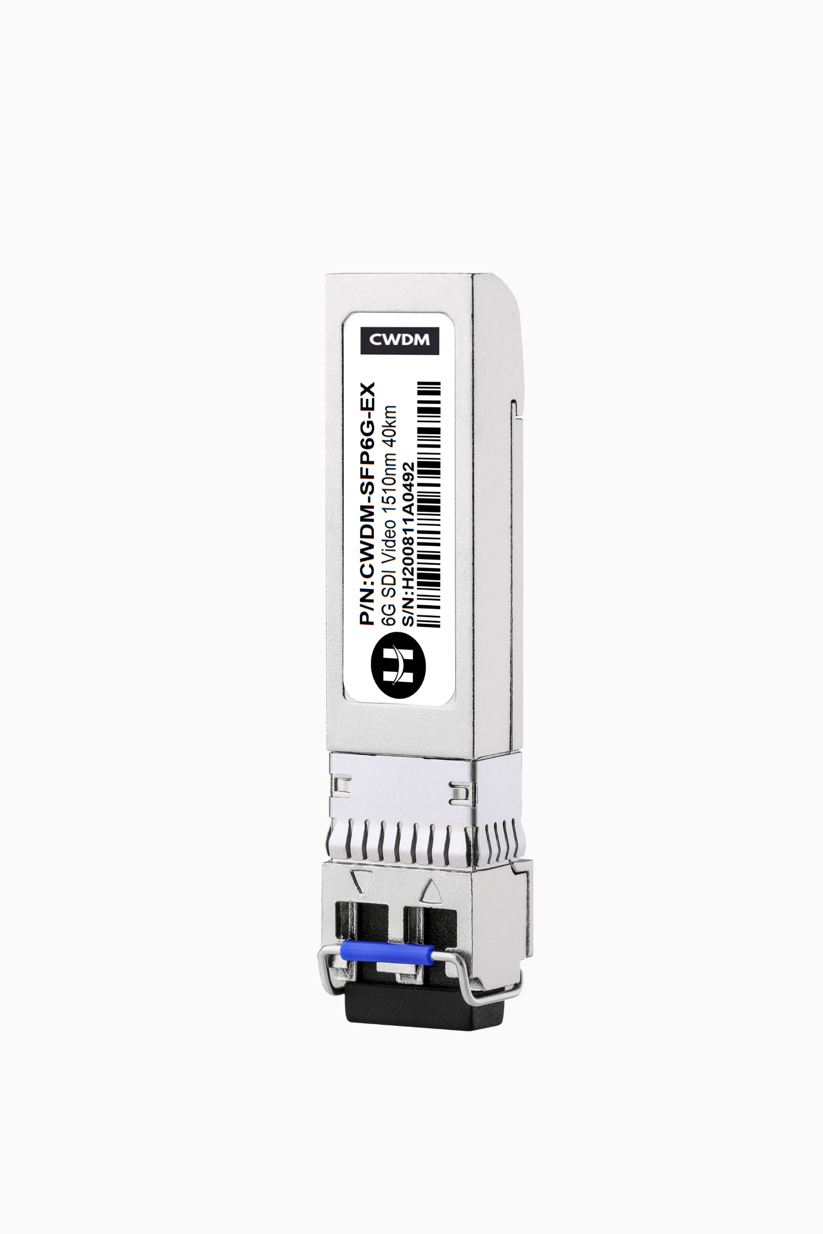 6G SDI VIDEO SFP+ CWDM ~40 km / 17 dB, 1270 nm - 1610 nm, LC-Duplex