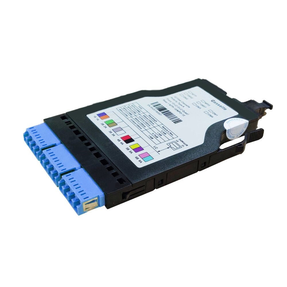 MPO Ultra High Density 12-fiber Cassette MTP Compatible Singlemode LC Duplex