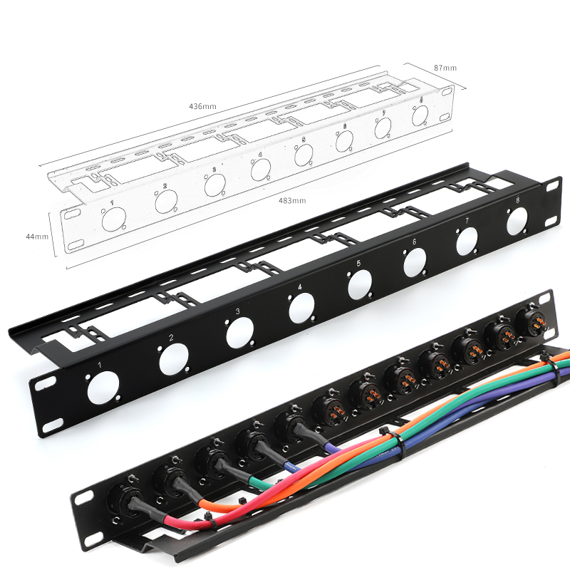 1U パッチパネル（HDMI、XLR、RJ45、TRS） 511n13lUOcL.jpg