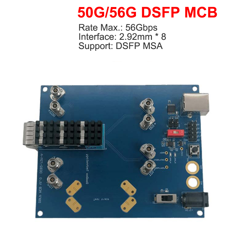 50G/56G DSFP Module Compliance Board MCB