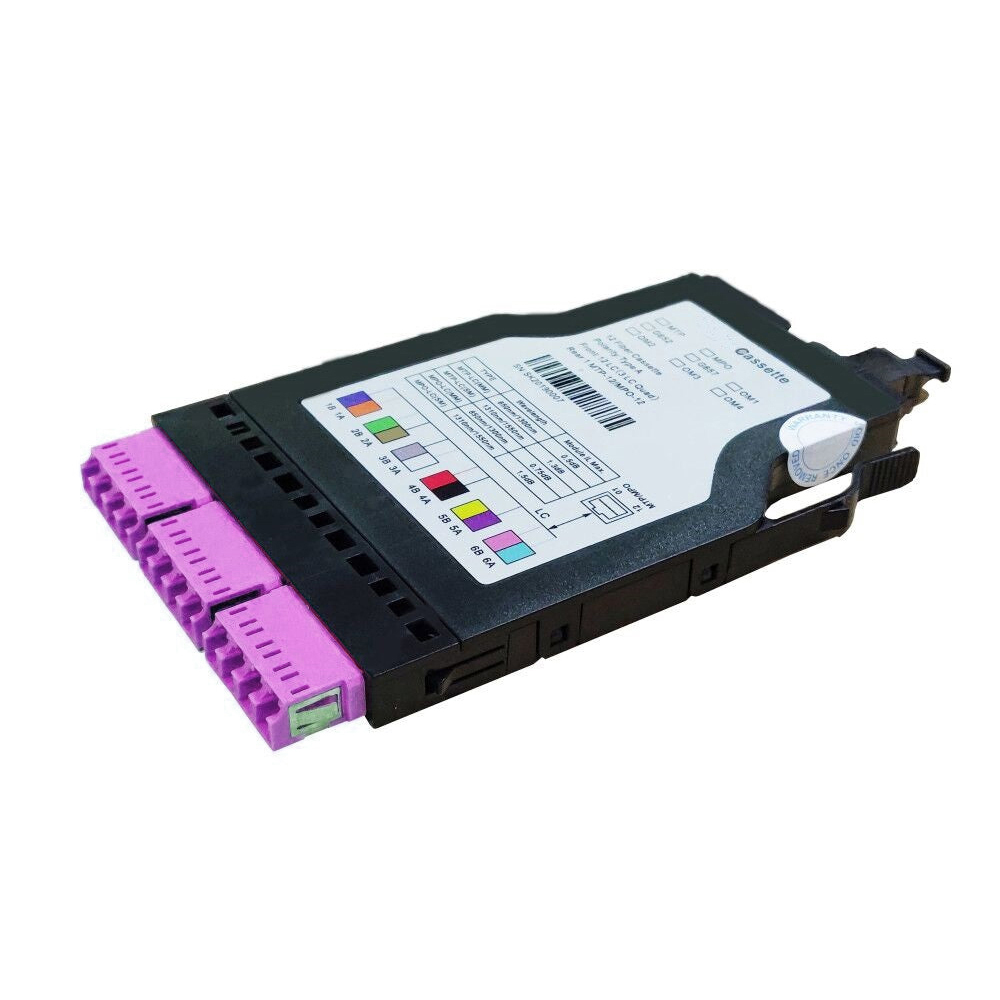 MPO Ultra High Density 12-fiber Cassette MTP Compatible OM4 Multimode LC 
