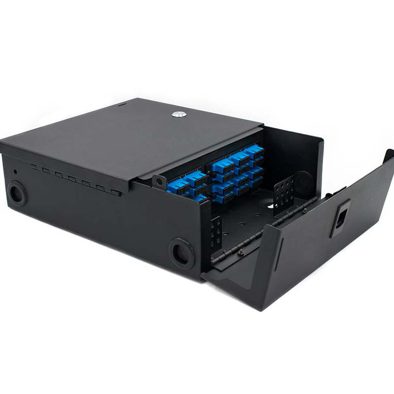 4 Panel Type LGX Wall Mount Fiber Enclosure Empty