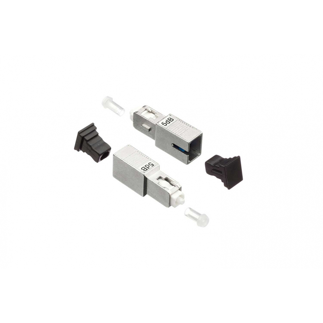 SC/UPC Singlemode Female-Male Fixed Fiber Attenuator 1-25dB