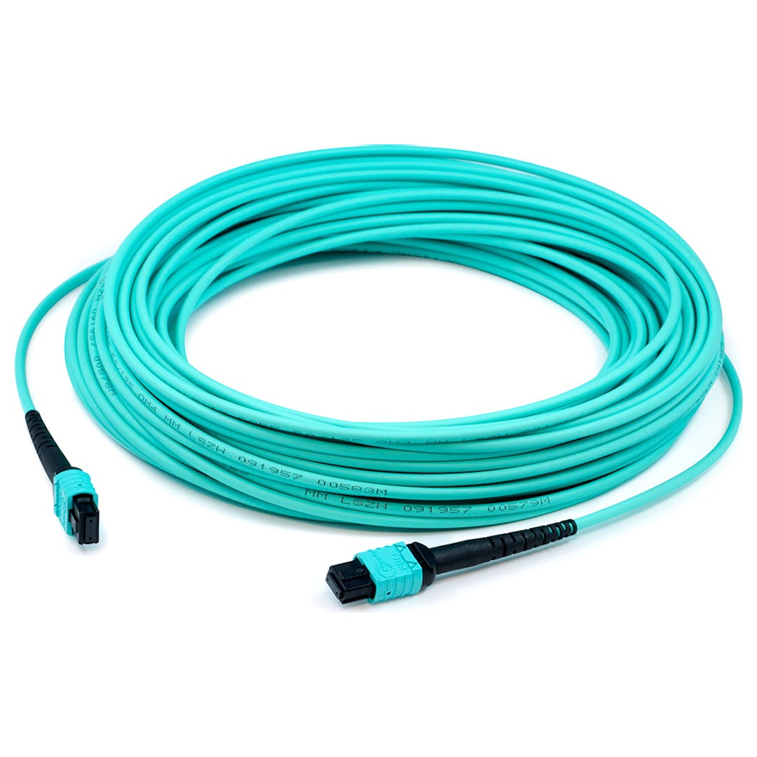 24-Fiber MTP/MPO Multimode OM3 Fiber Optic Cable 