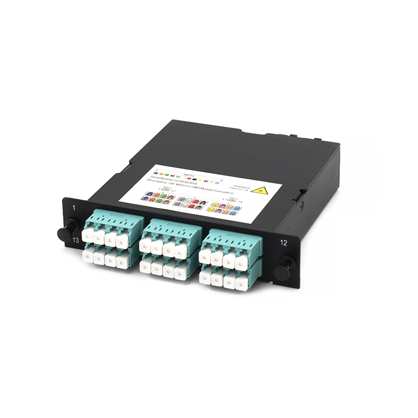 MPO MTP Fiber Optic Cassette Module Standard LGX Mounting Footprint