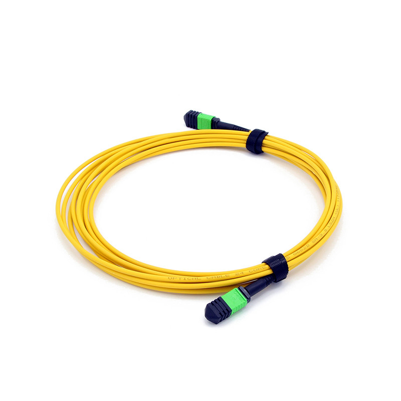 12F MTP/MPO Singlemode OS2 Fiber Trunk Cable Yellow Polarity Type-B