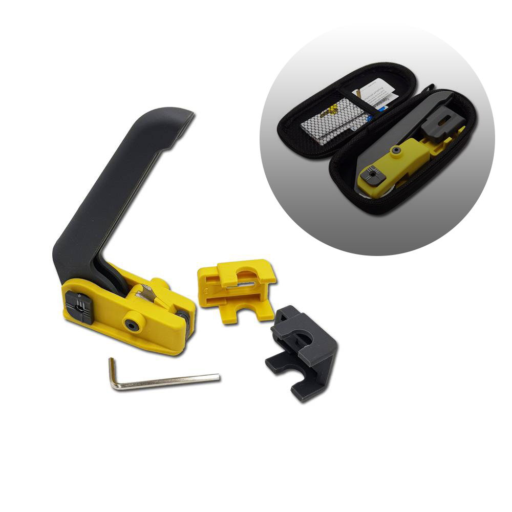 Fiber Optic Wire Stripper KMS-K Longitudinal Optical Cable Jacket Slitter Cable Sheath Cutter