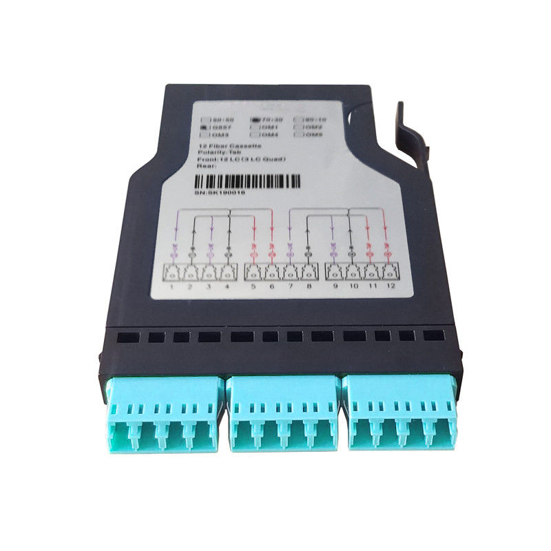 2-Link Multmode OM3 LC Fiber Optic TAP Module Cassette