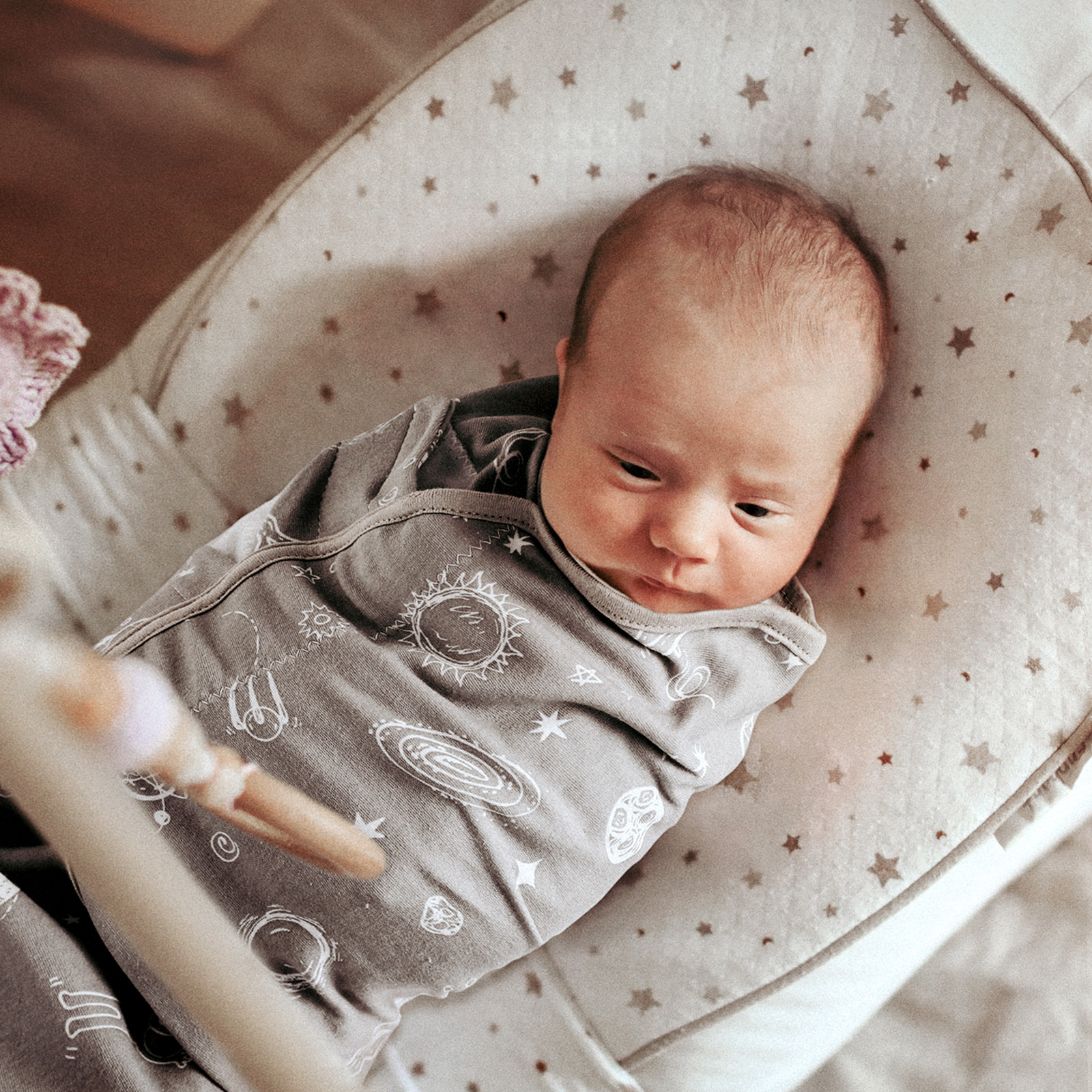 Grey Planet | Gllquen Baby Swaddle 0-3 Months 3 Pack