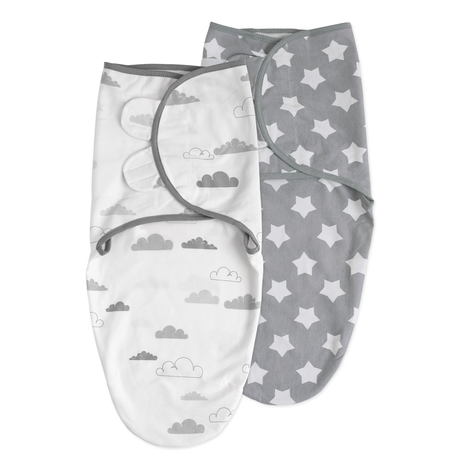 Clouds and Stars | Soarwg Baby Swaddle 0-3 Months 2-Pack