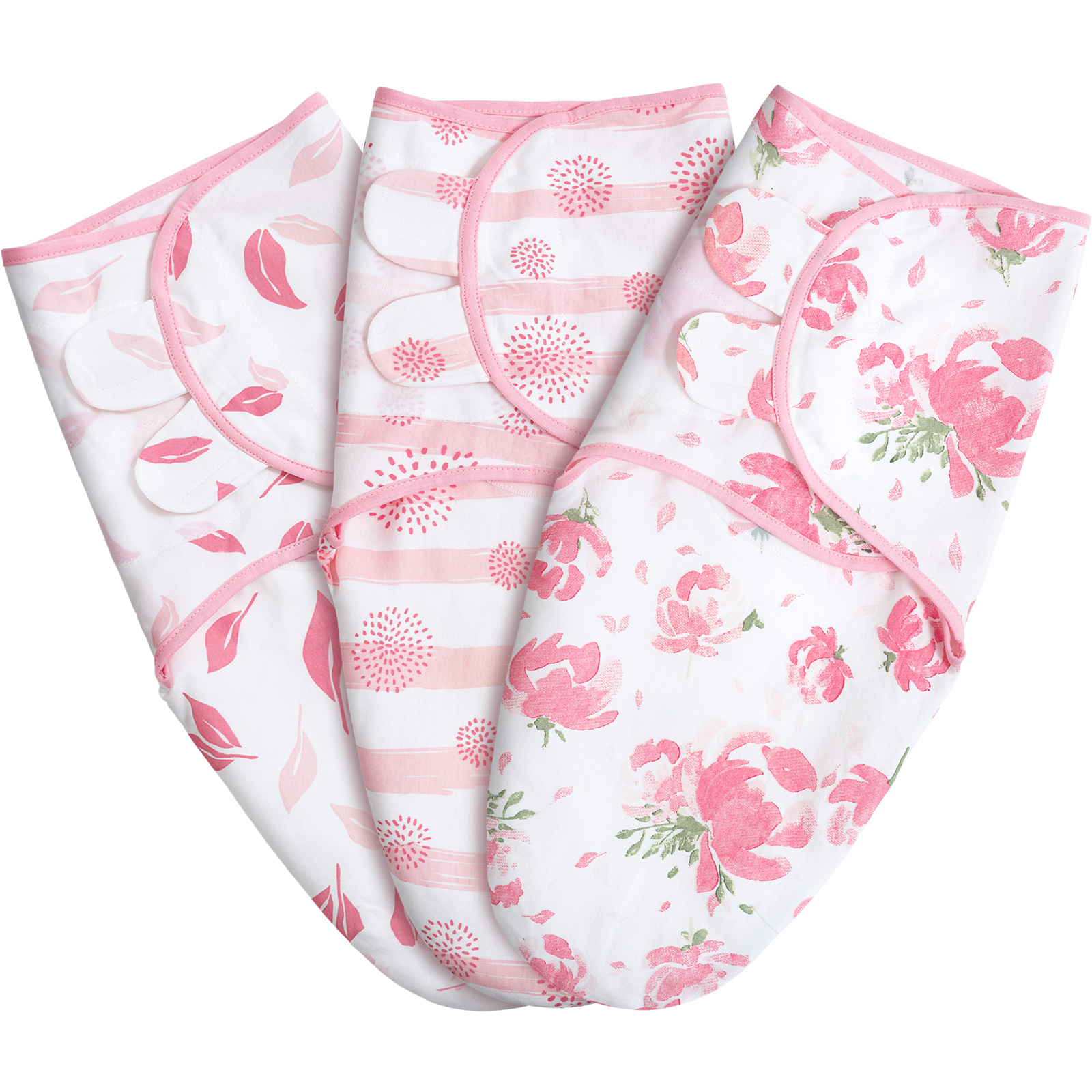 Flora Bloom | Gllquen Baby Swaddle 0-3 Months 3 Pack