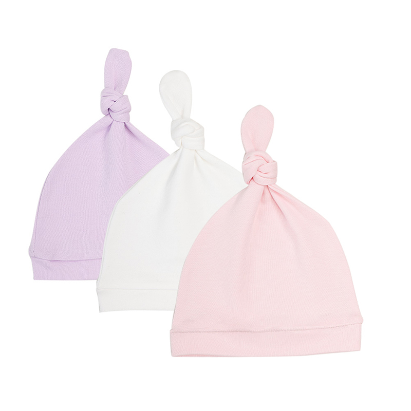 Girls Style | 100% Organic Cotton Knotted Hat | 0-12 Months