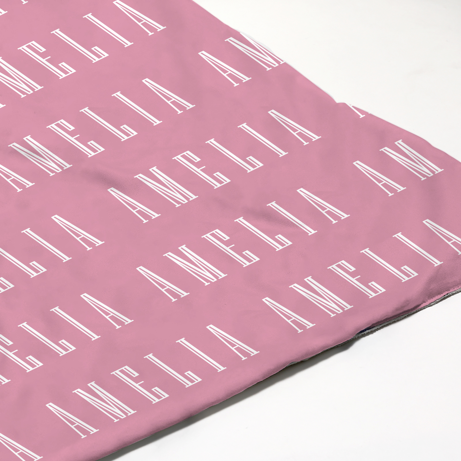 Amelia's Purple Tone Personalized Baby Blanket