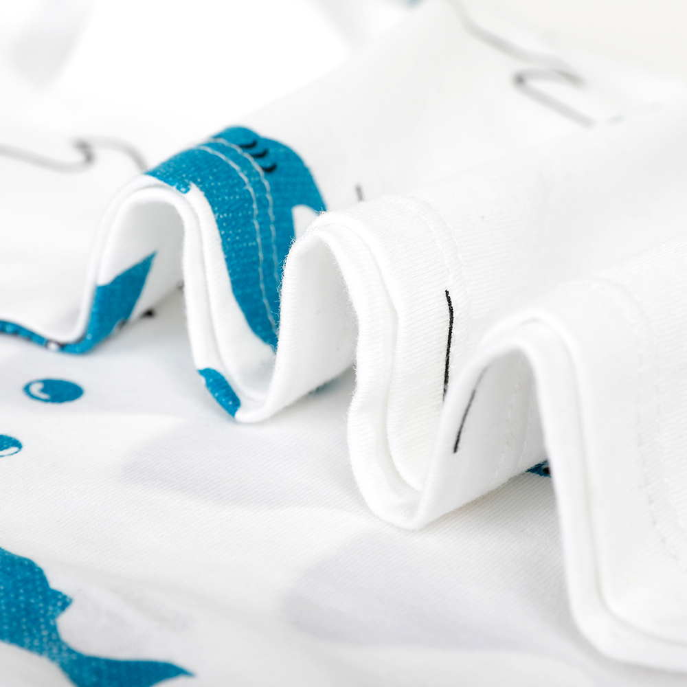 Hawaiian Blue Shark | Short Sleeve T-shirt | Baby/Toddler/Kid