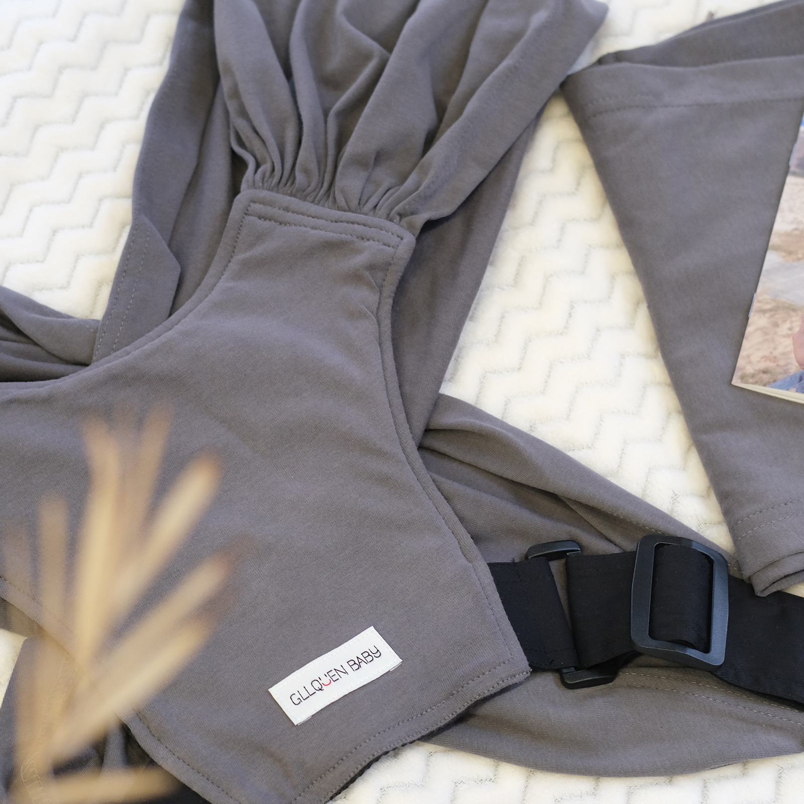 Gray | 0-36 Months Baby Adjustable Carrier Wrap up to 35lbs