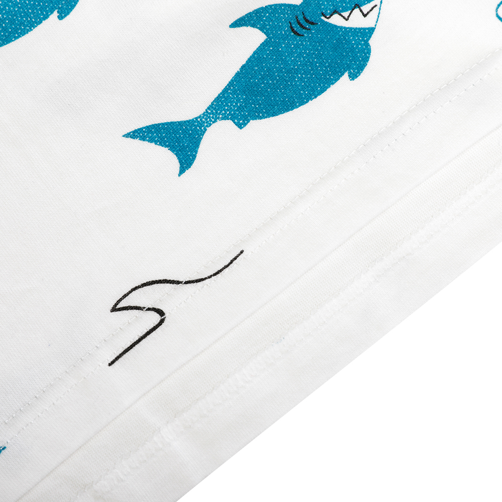 Hawaiian Blue Shark | Short Sleeve T-shirt | Baby/Toddler/Kid