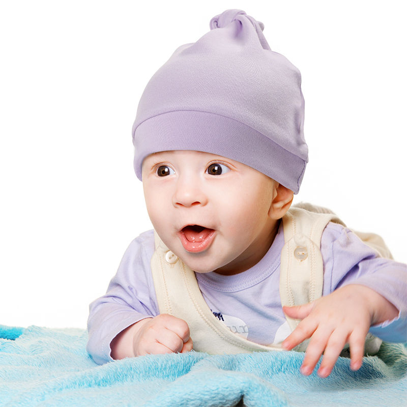 Girls Style | 100% Organic Cotton Knotted Hat | 0-12 Months