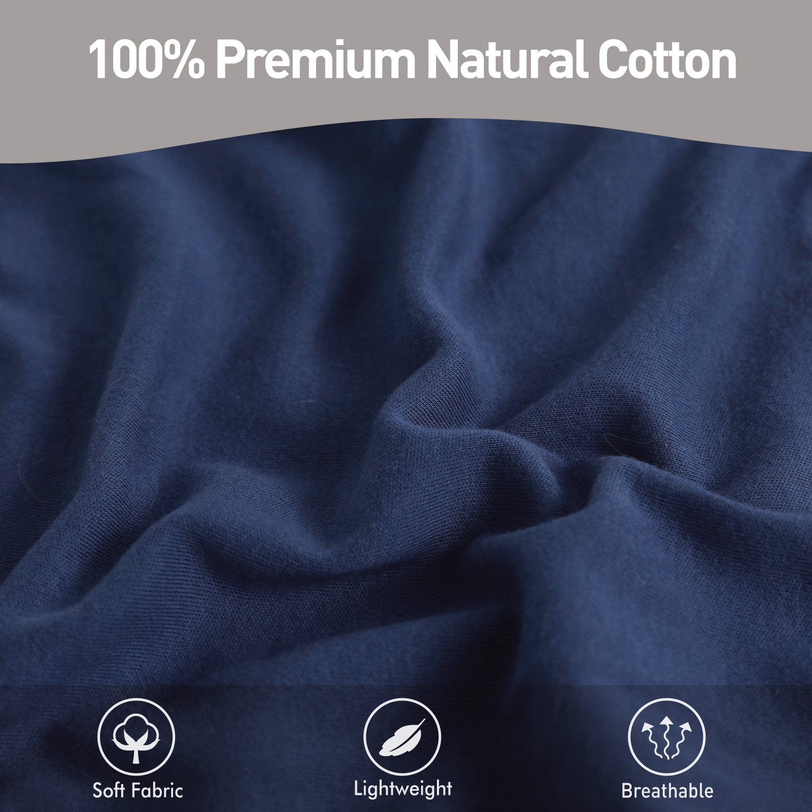 Blue | Soarwg Baby Swaddle 0-3 Months 2-Pack