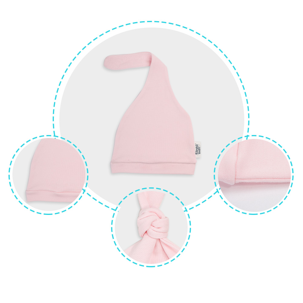 Girls Style | 100% Organic Cotton Knotted Hat | 0-12 Months