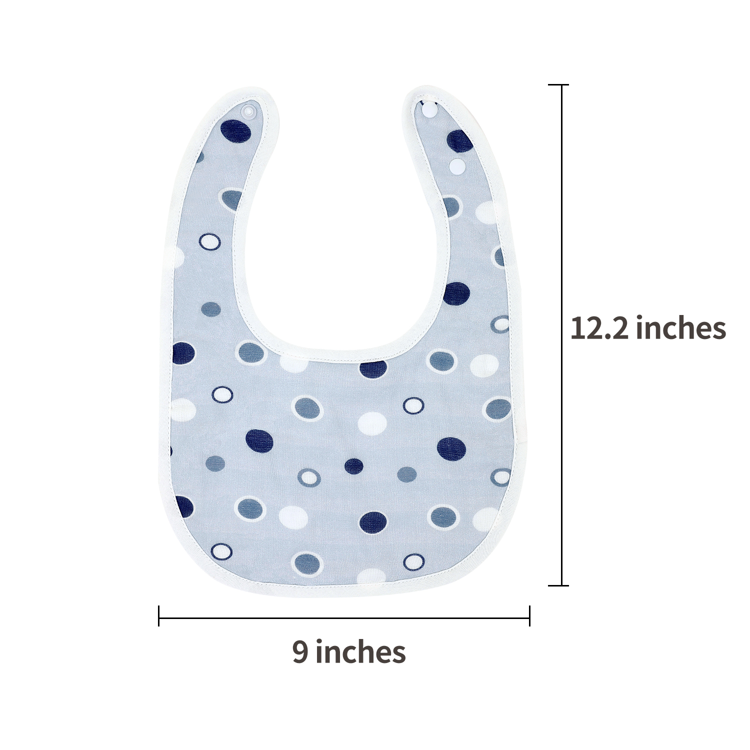  Dream Starry Sky | Cotton Muslin Snap Bibs 3 Pack