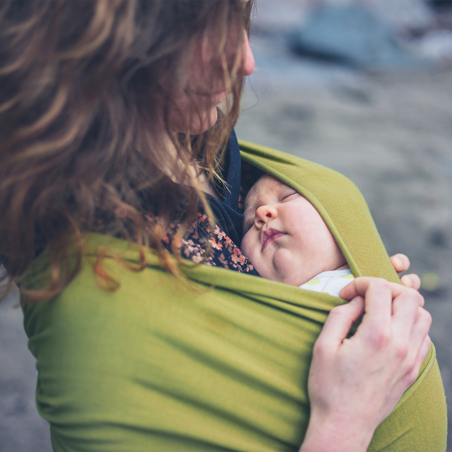 Green | 0-36 Months Baby Carrier Wrap up to 33lbs