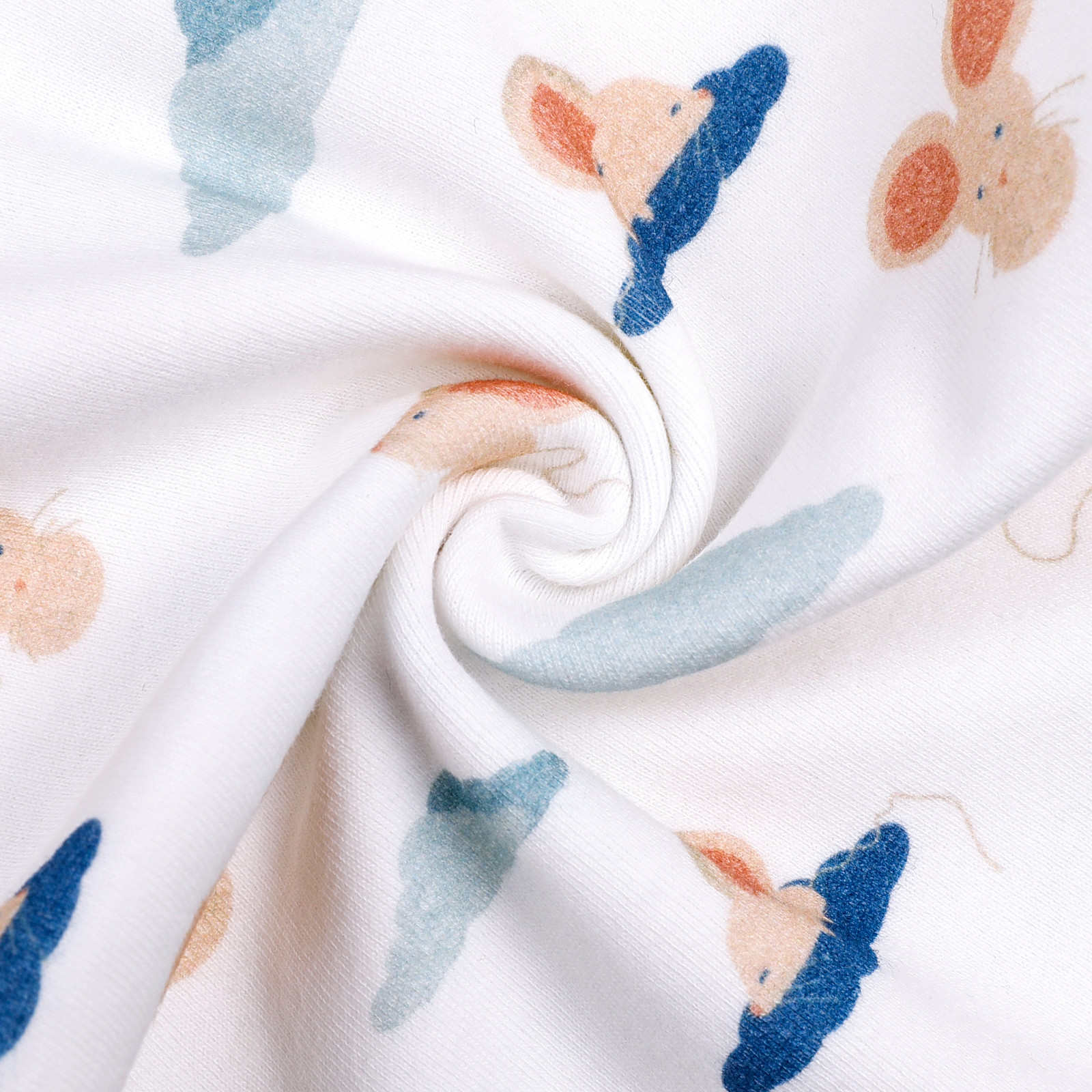 Smart Mouse | Long Sleeve Organic Cotton bodysuit