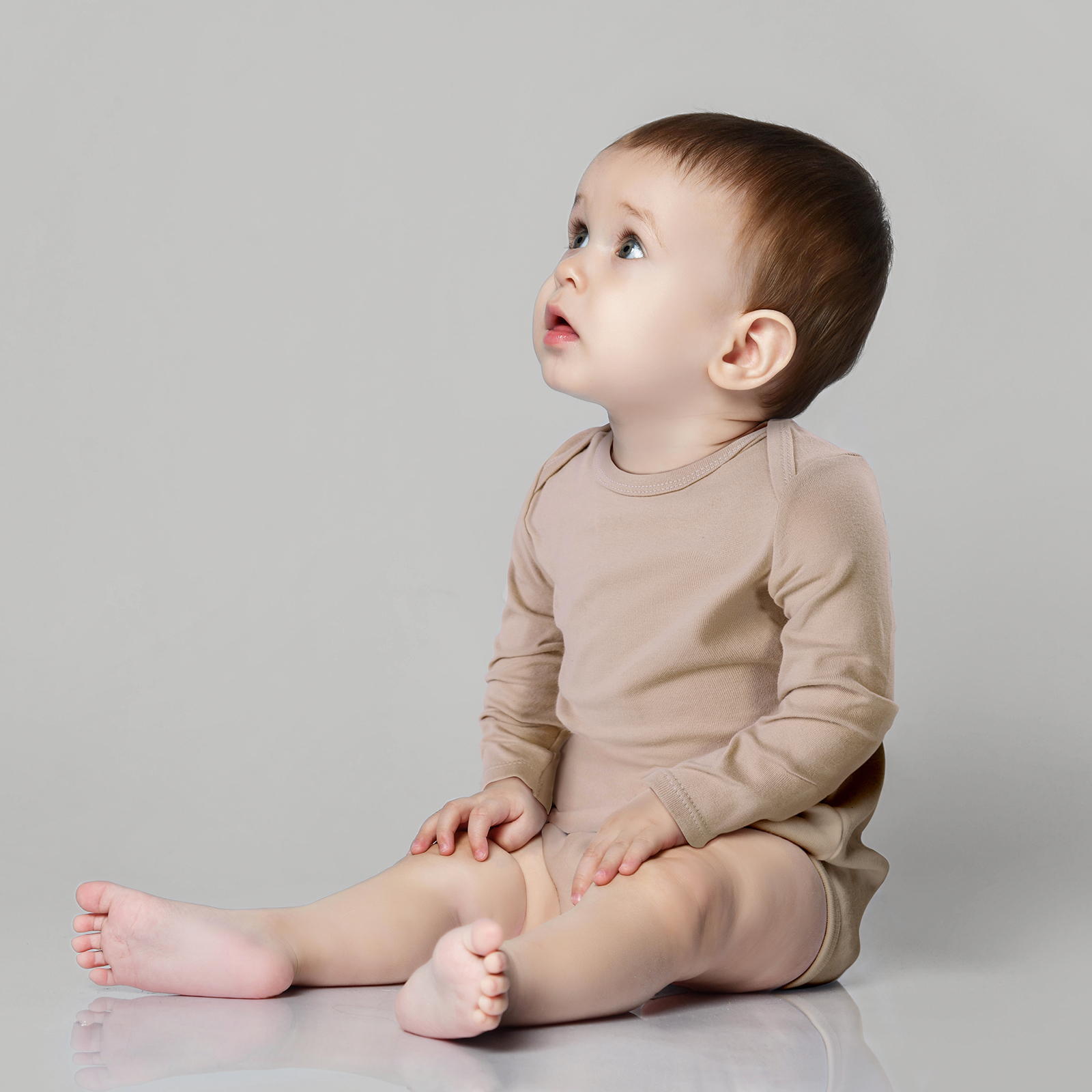 Neutral Style | Long Sleeve Organic Cotton bodysuit