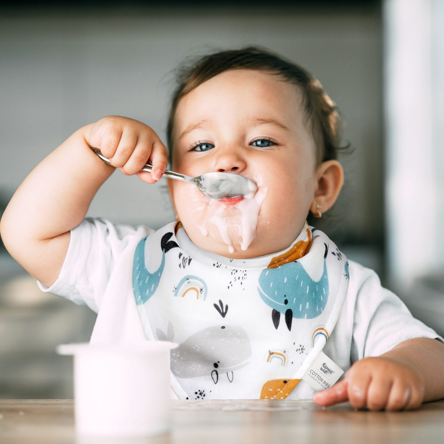Animal World | Organic Cotton Muslin Bandana Bibs 3 Pack