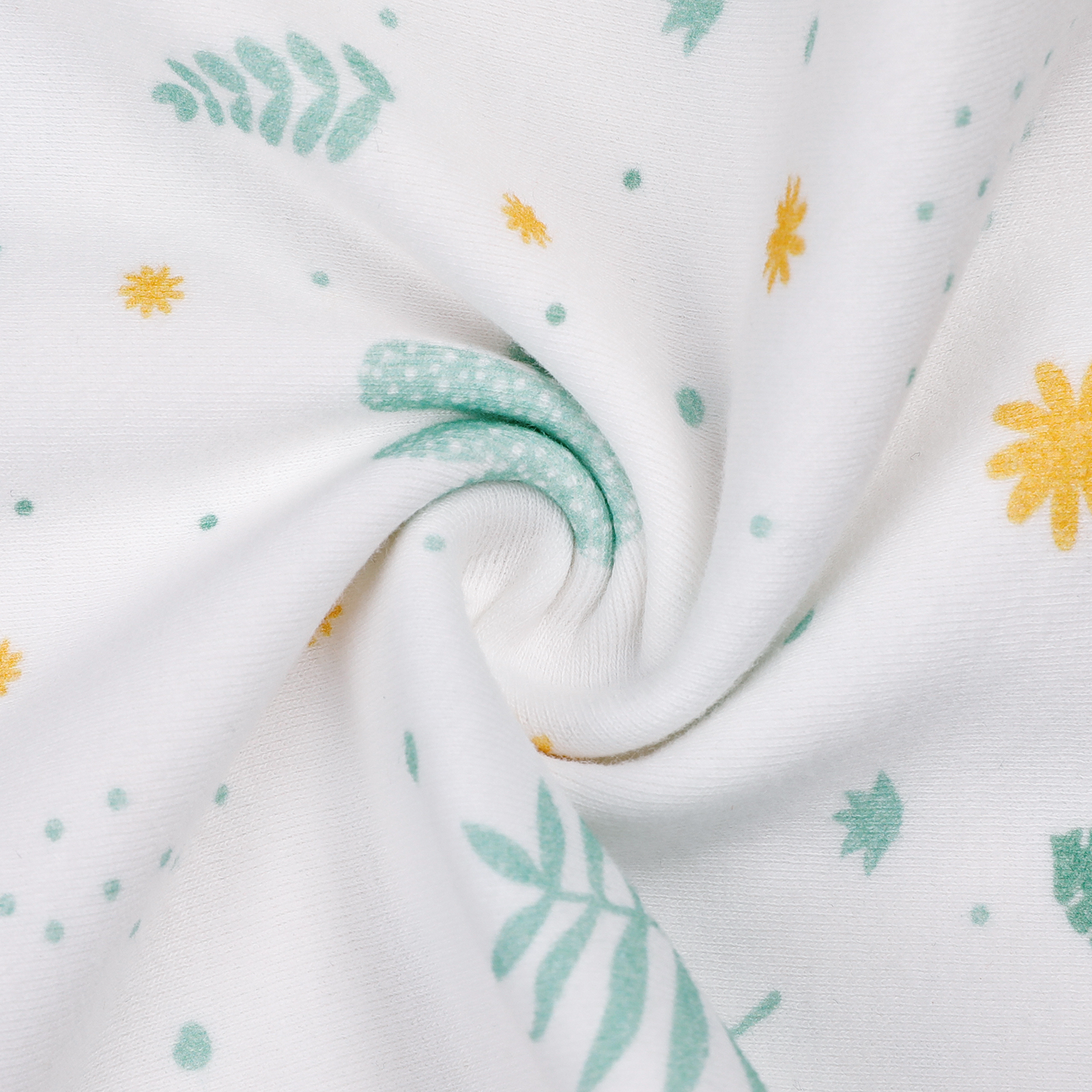 Floral & Plants | Long Sleeve Organic Cotton bodysuit